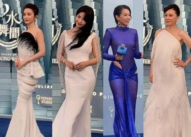 刘嘉玲脸垮了舒淇又嫩了胡杏儿赢麻OG网站澳门水舞间镜头好真实：(图8)