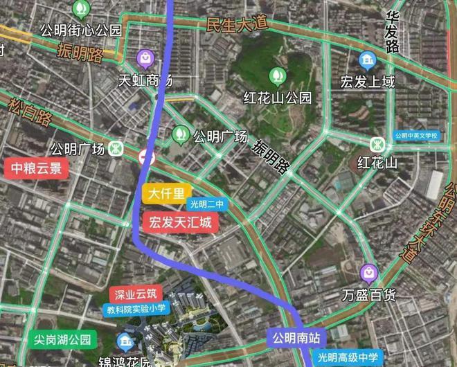 万起3房现房！13号地铁线㎡住宅OG视讯【深业云筑二期】270(图6)